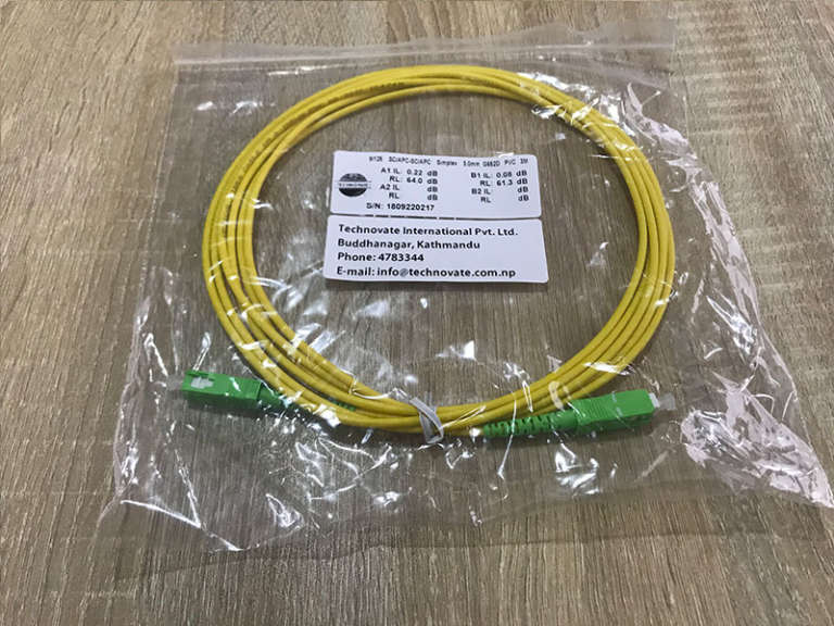 Patch Cord (SC/APC SC/APC) Technovate